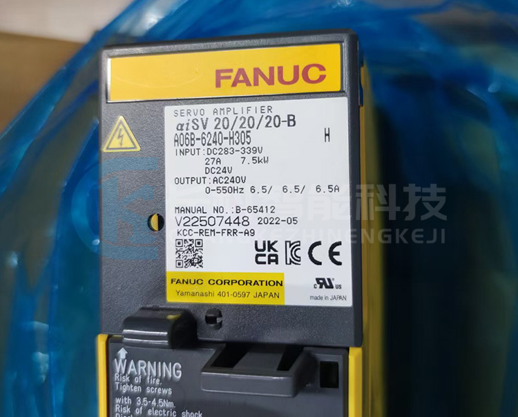發(fā)那科驅(qū)動器A06B-6240-H305 αiSV 20/20/20-B